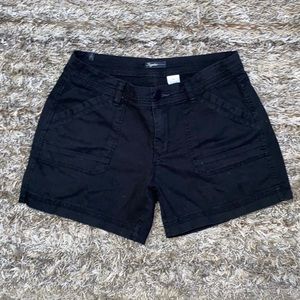 Supplies Black Cargo Shorts